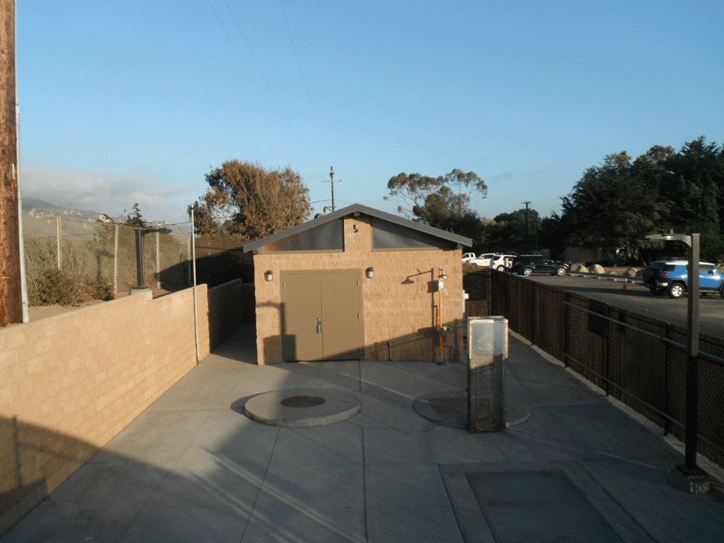 Beach Lift Station Control Building