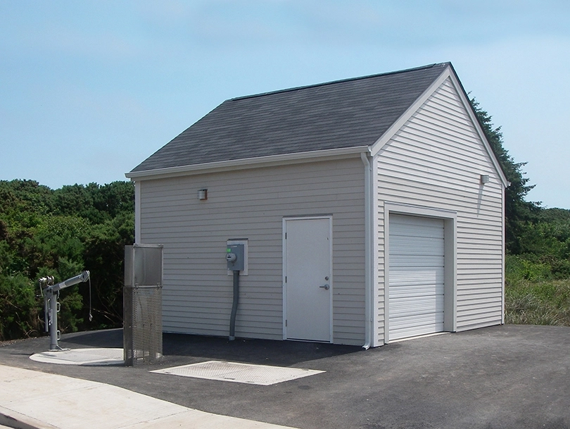 Control Building for a Romtec Utilities Lift Station