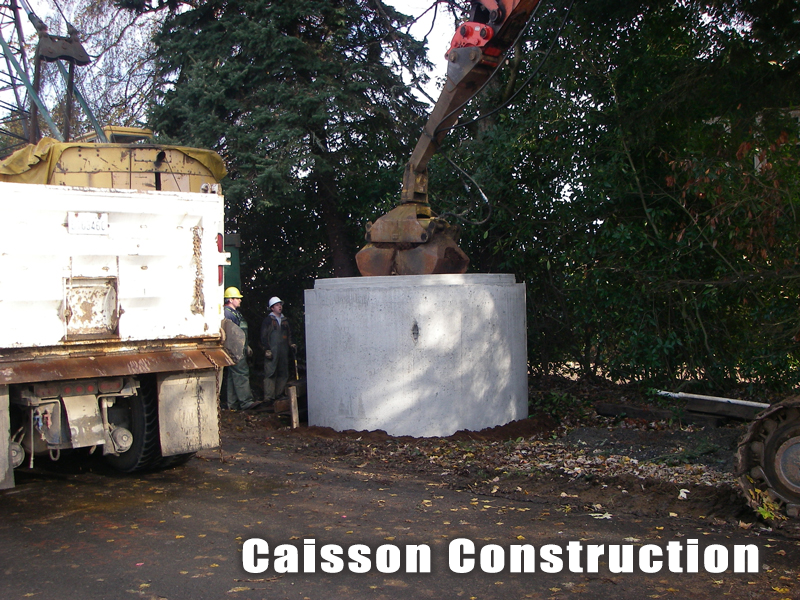 Caisson Construction is Effective for Deep Sumps