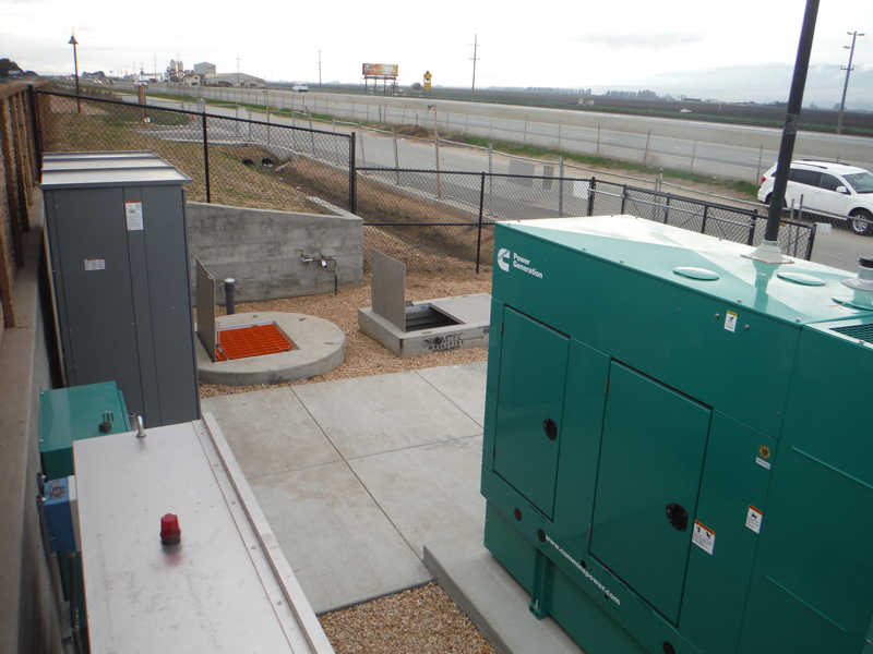 Complete Wastewater Lift Station Enclosure with Fence