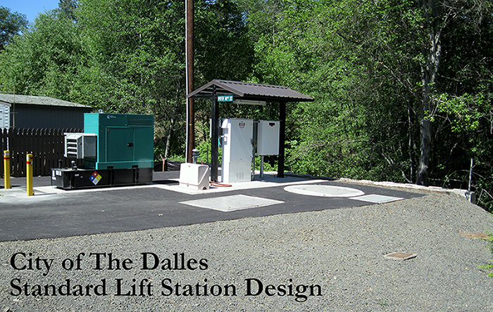 Lift Station Design with Shelter and Generator