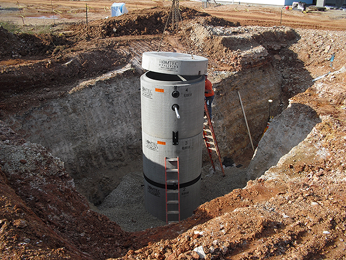 United States Army Prime Power School Wastewater Lift Station Install