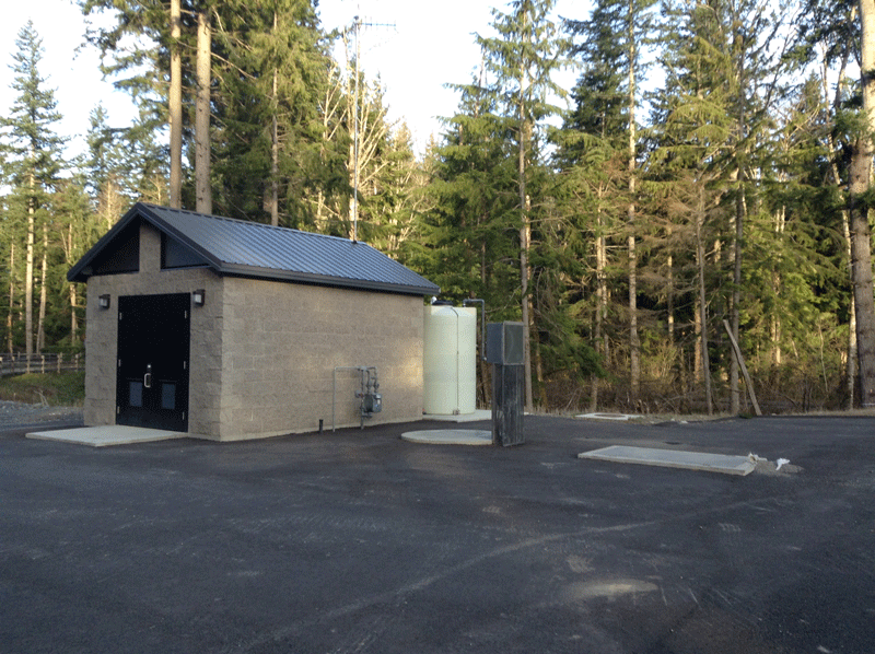Control Building for Lift Station