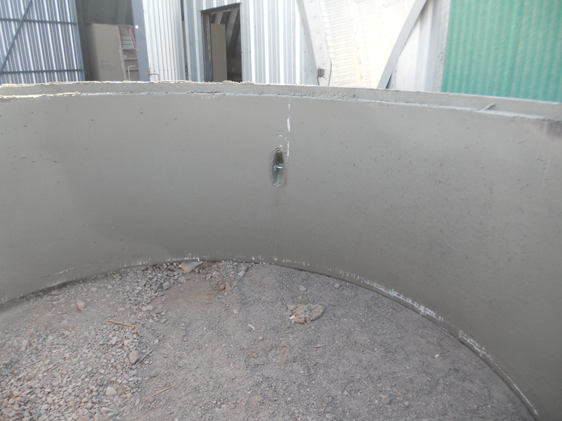 Precast Polymer Concrete Wet Well Piece
