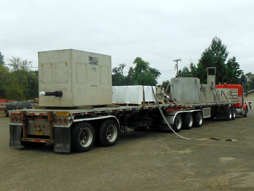 Shipment of a Romtec Utilities Pumping System