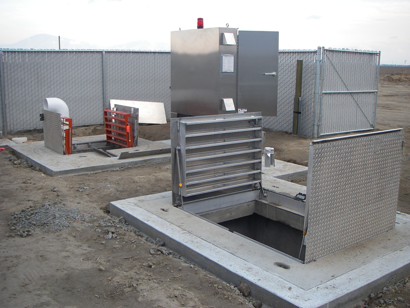 Complete Wastewater Lift Station Enclosure