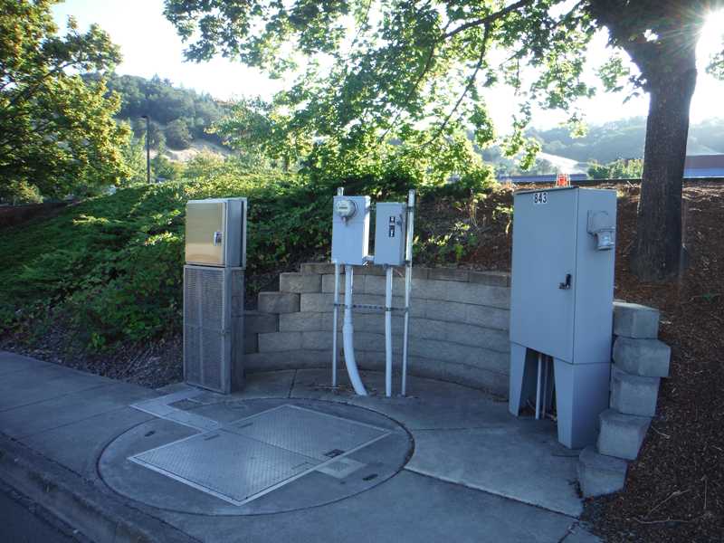 Sanitary Sewer Lift Station with 3-Phase Power
