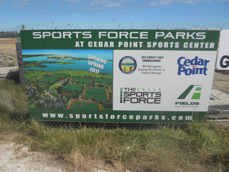 Announcement Date for Cedar Point Sports Center