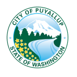 Official Town Seal of the City of Puyallup