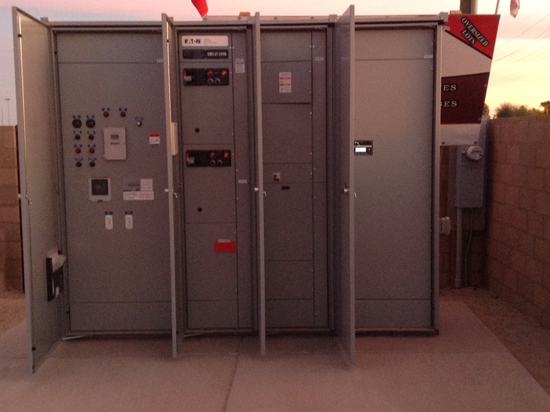 Large Control Panel with NEMA 3R Painted Enclosure