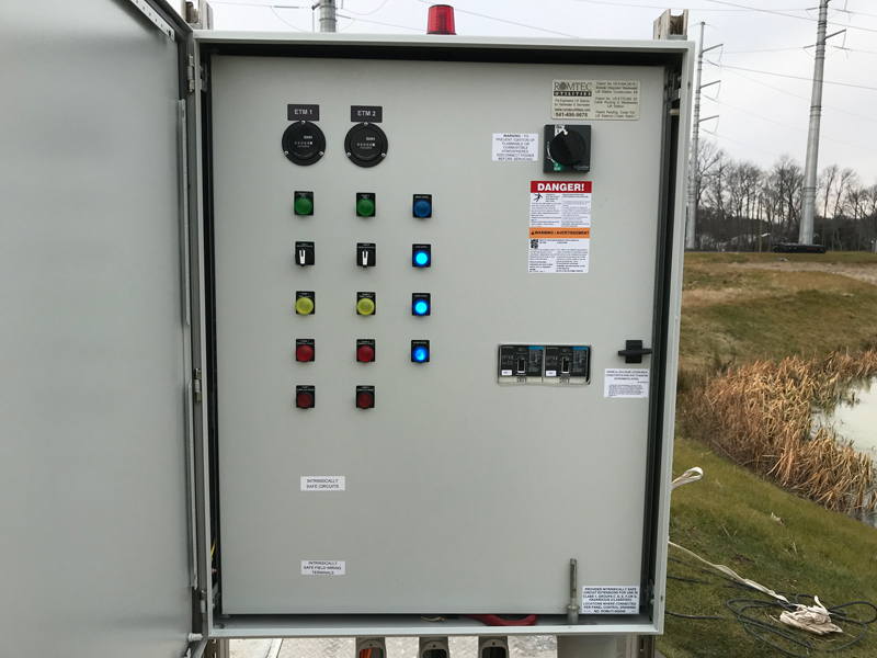 Alternator Relay Control Panel for Duplex Pumping Application