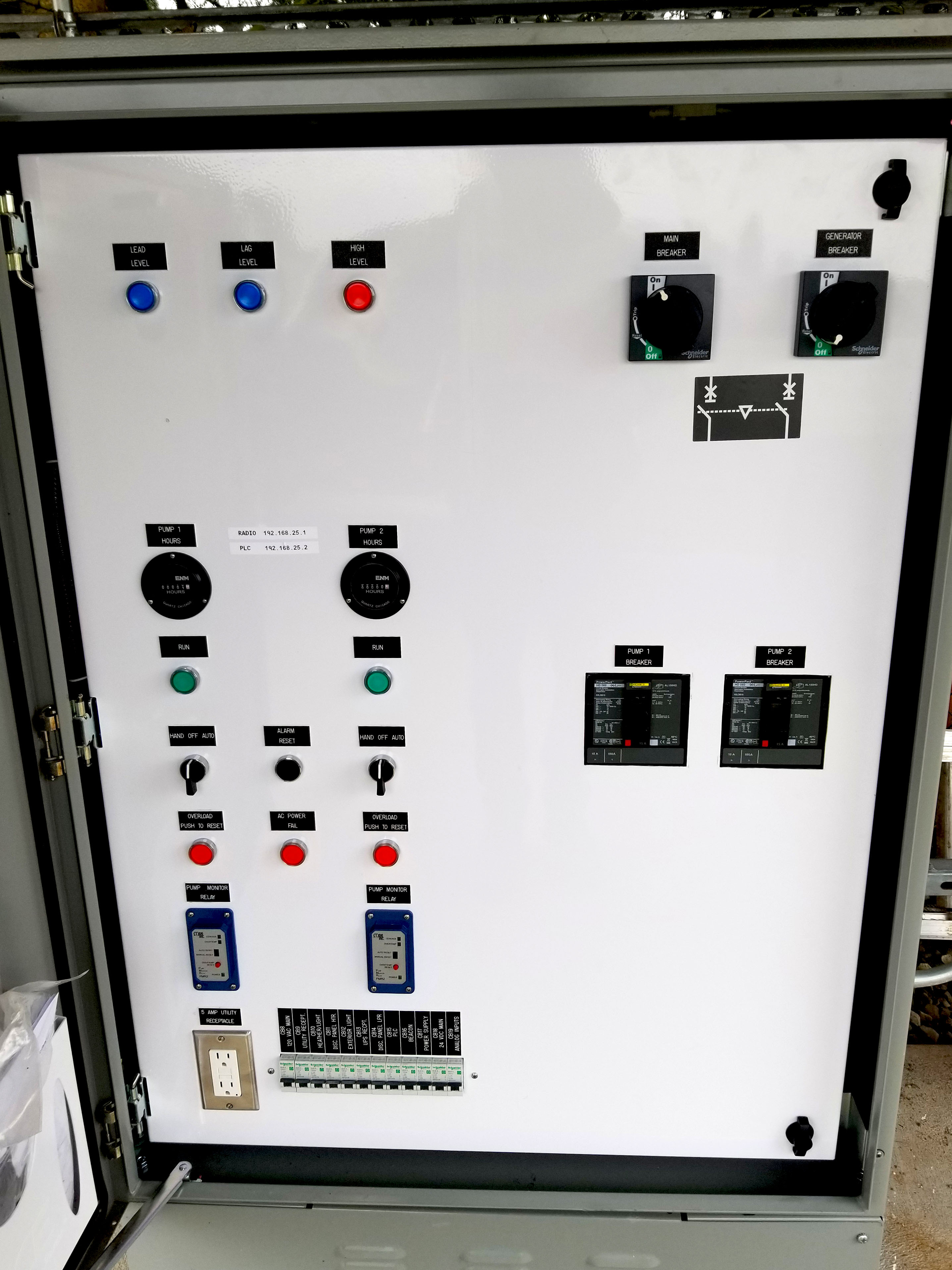 Control Panel Front
