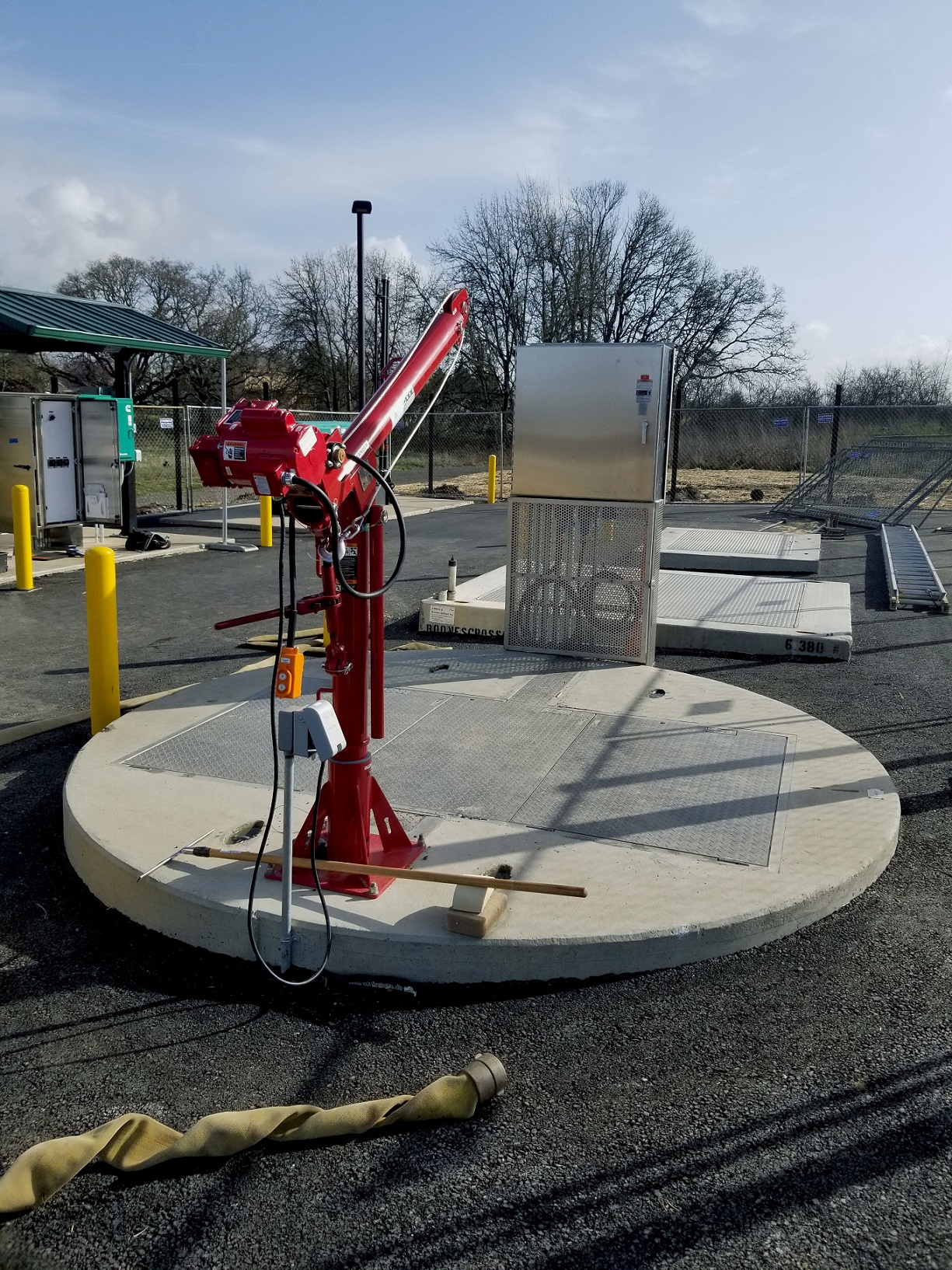 Control Panel and Shelter