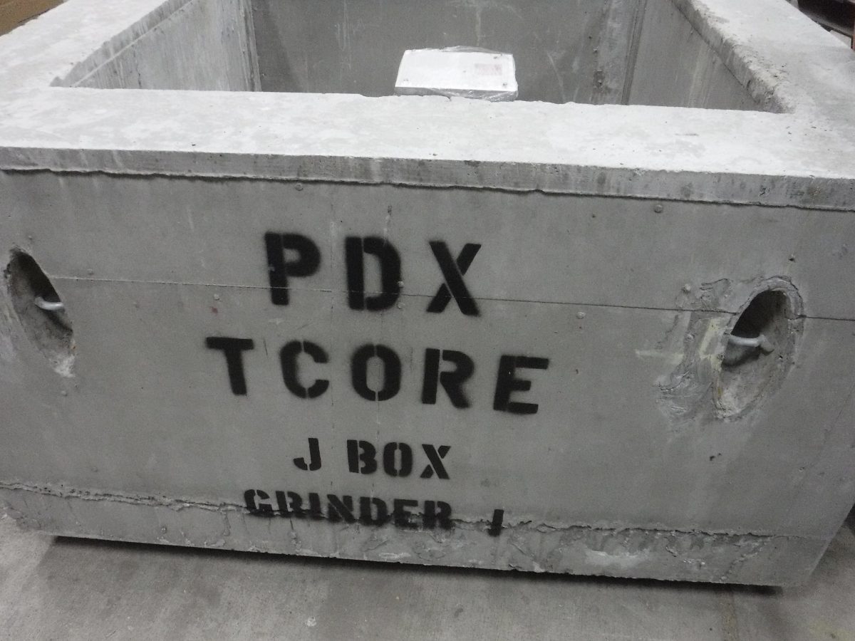 Portland International Airport Junction Boxes Romtec Utilities