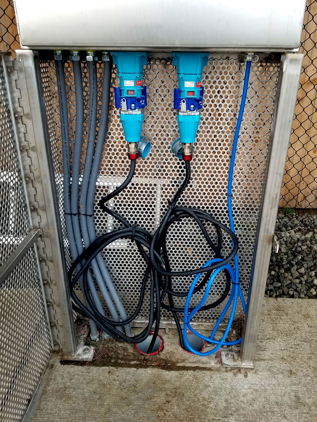 Nielsen Industrial Sewer Lift Station Disconnect Stand
