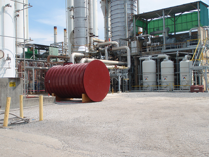 Fiber Glass Wet Well for the Dow Chemical Wastewater Plant