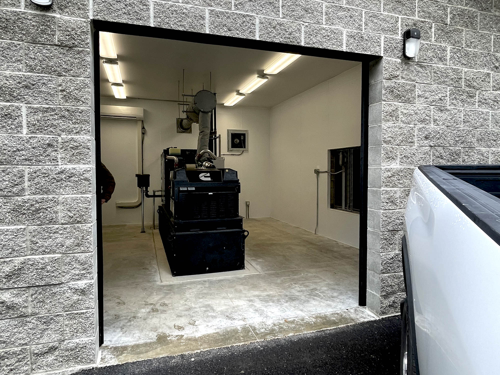 Control Panel and Shelter