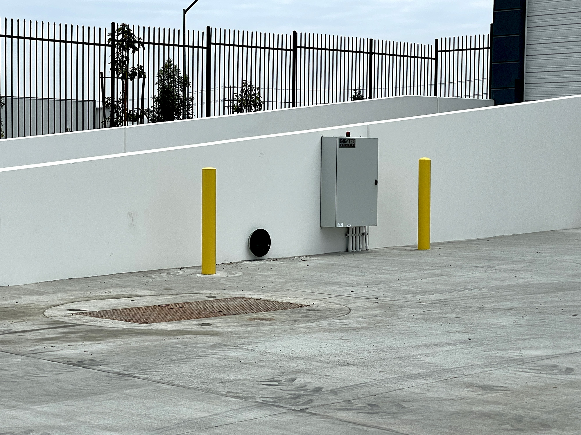 Control Panel and Shelter