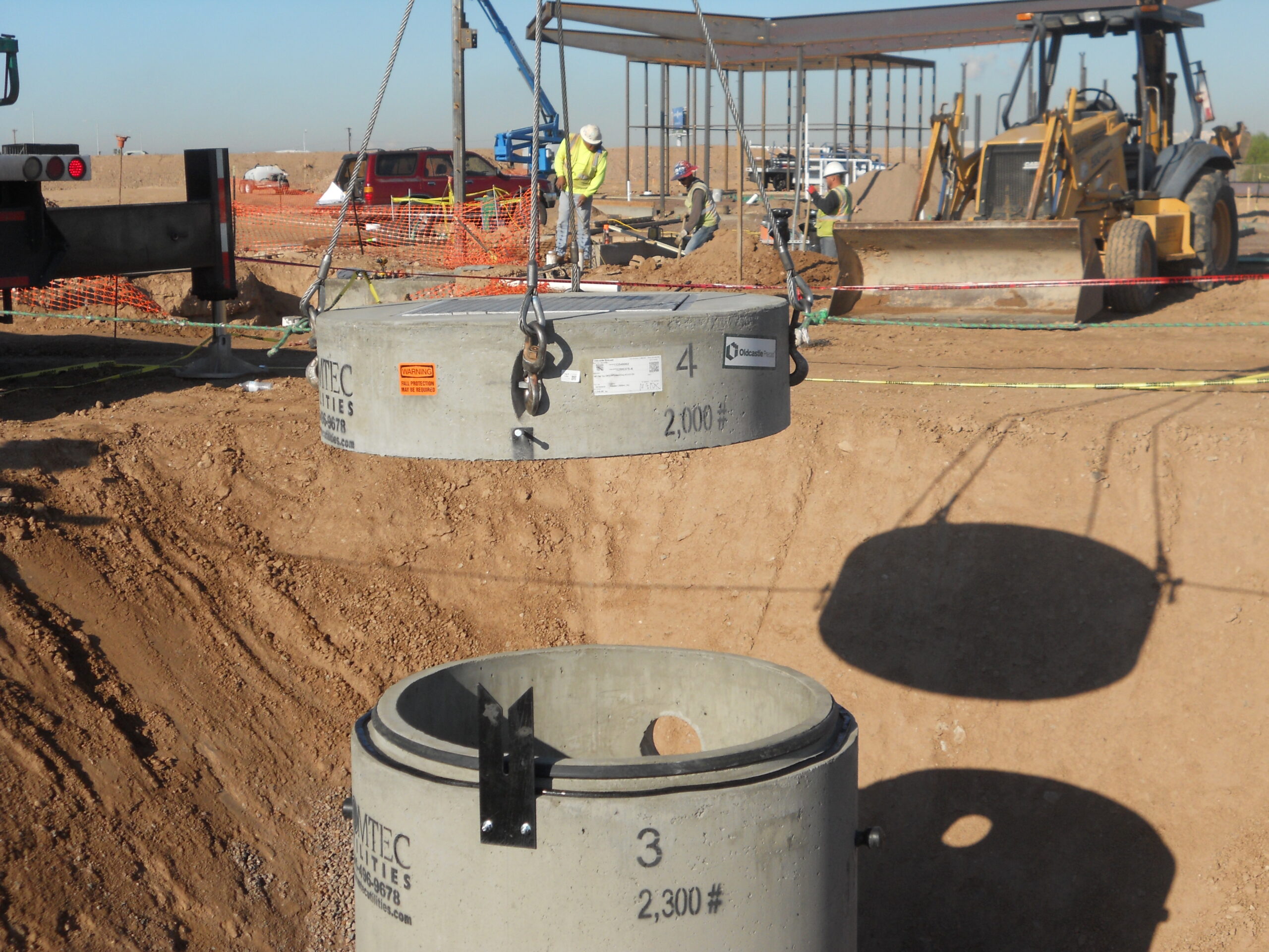 Rehabilitation Facility Lift Station Top Slab Install