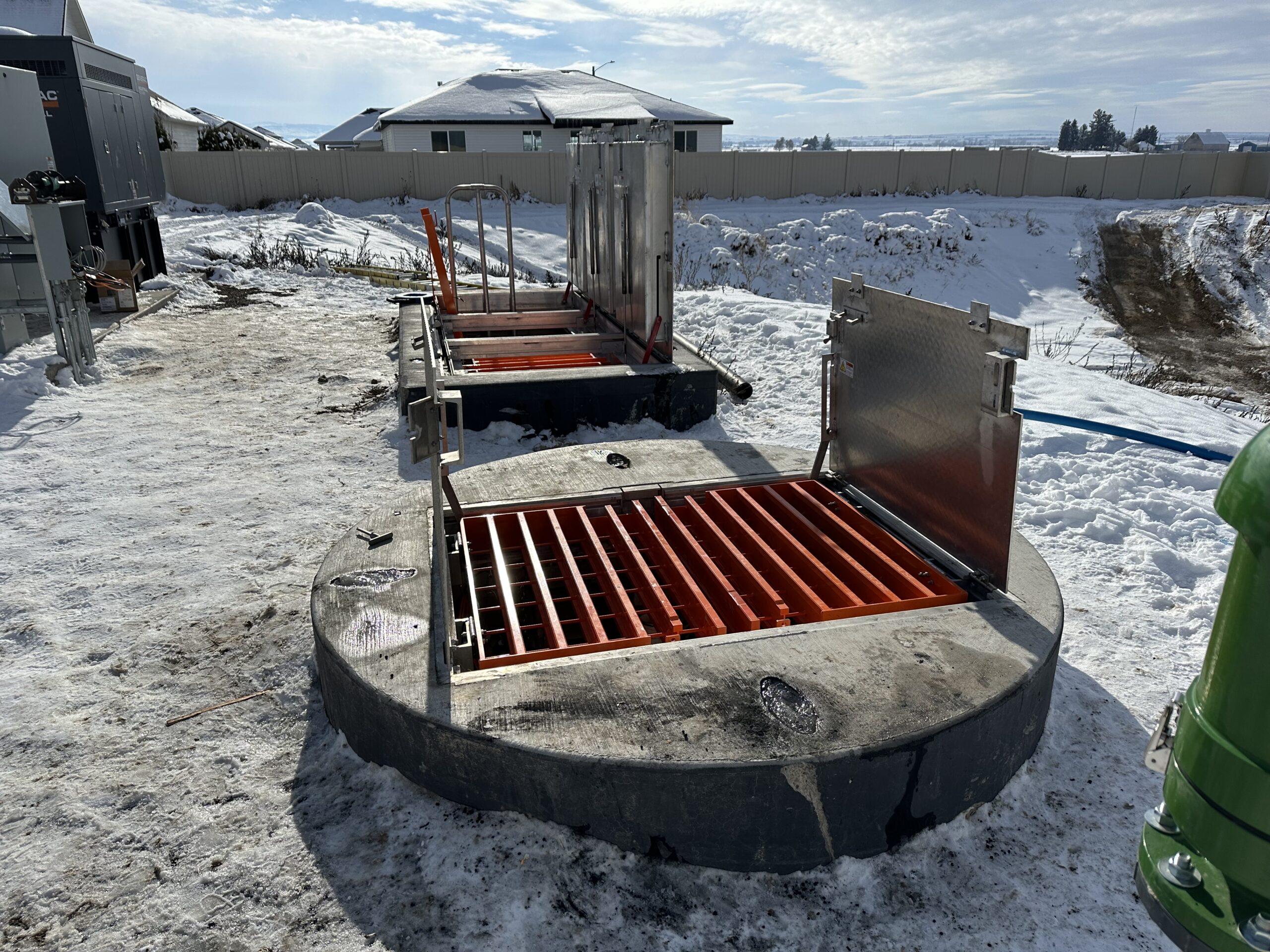 Wastewater Pumping Station Installation in Idaho