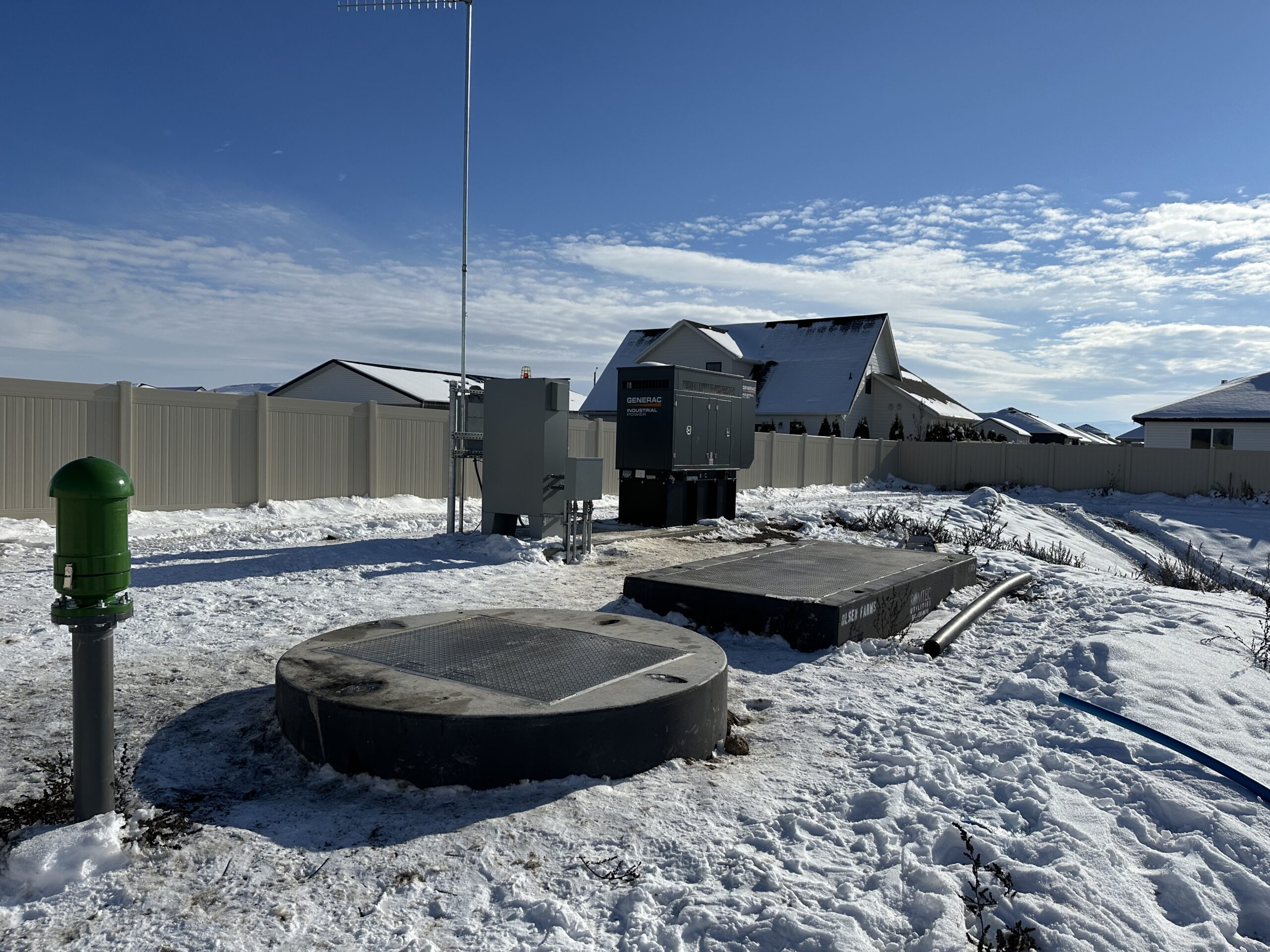 Wastewater Lift Station in Idaho