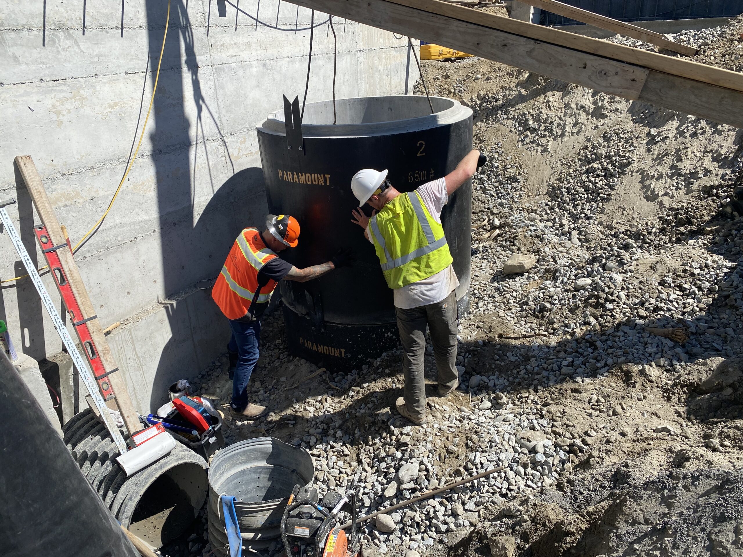 Stormwater Pump Station for Paramount Apartments in Shoreline, WA