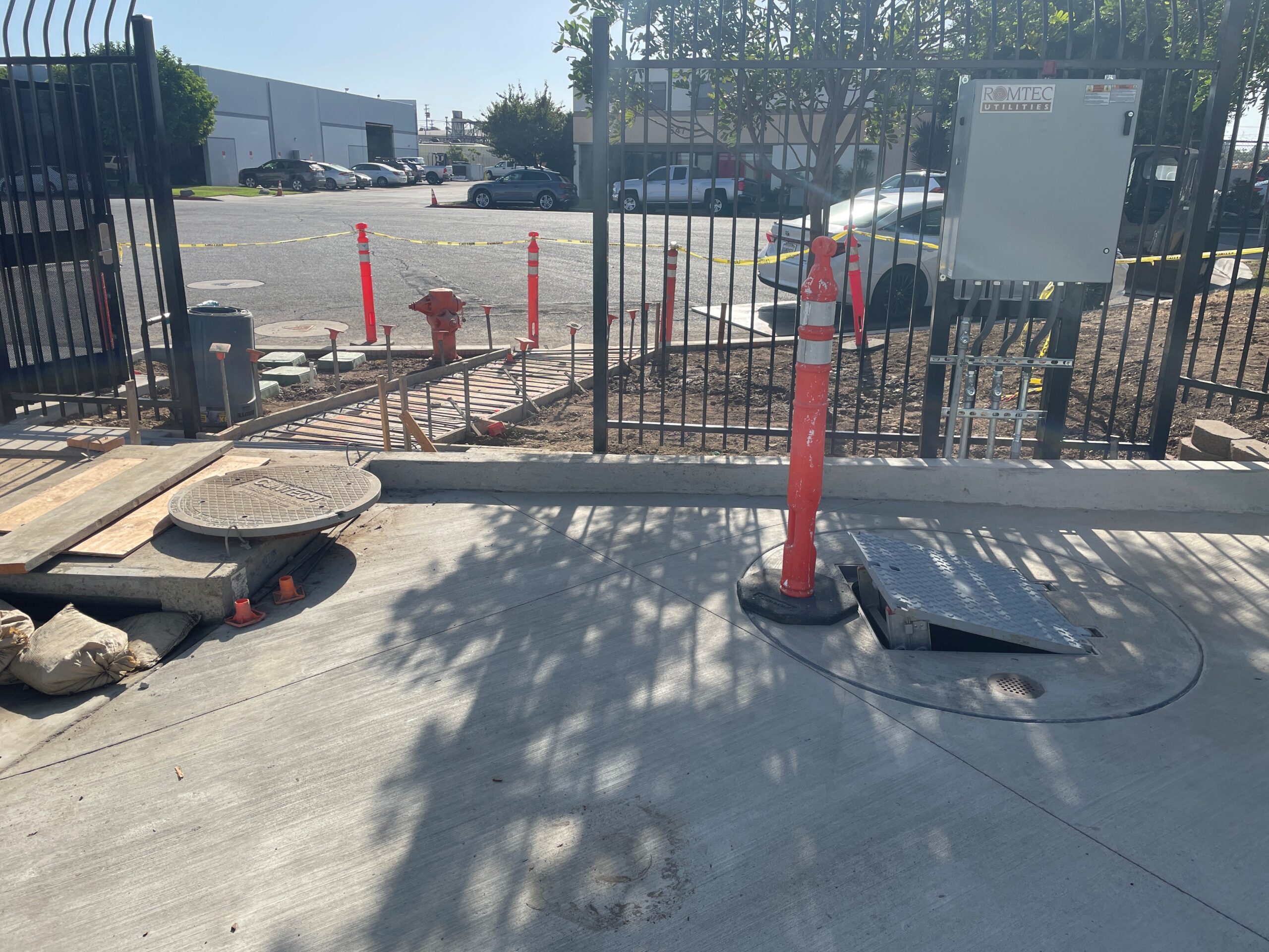 Industrial Building Stormwater Lift Station in Orange, California