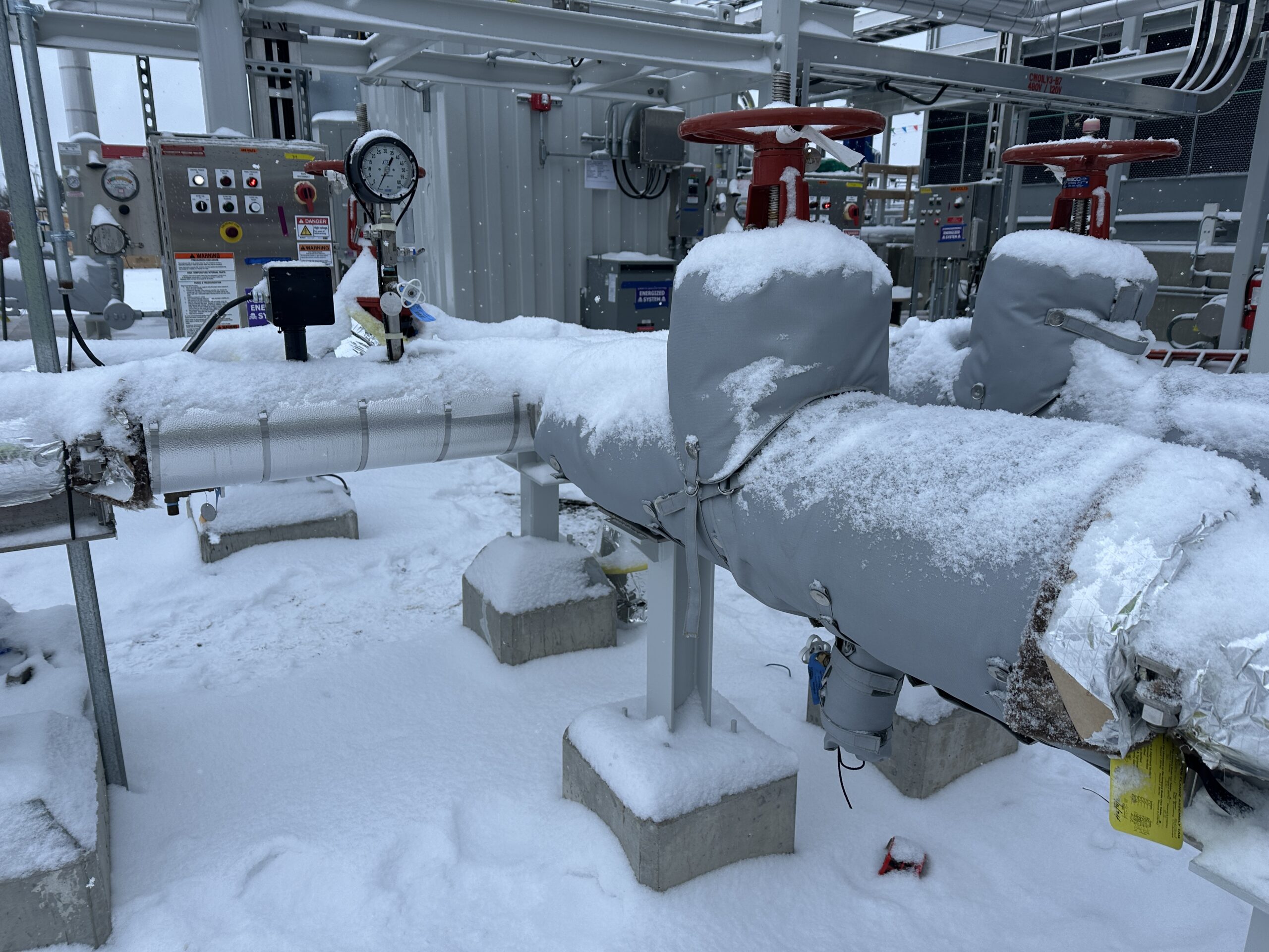 Hydrogen Refinery Pump Station in Niagara Falls, New York
