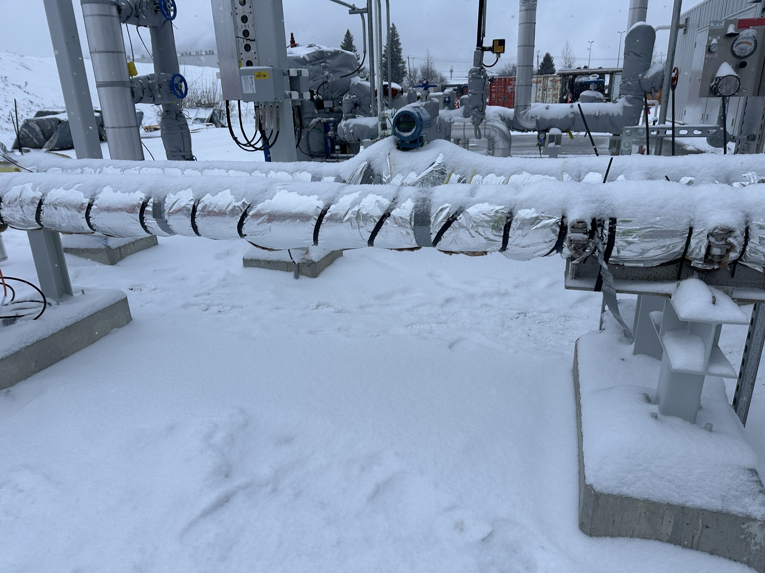 Hydrogen Refinery Pump Station in Niagara Falls, New York