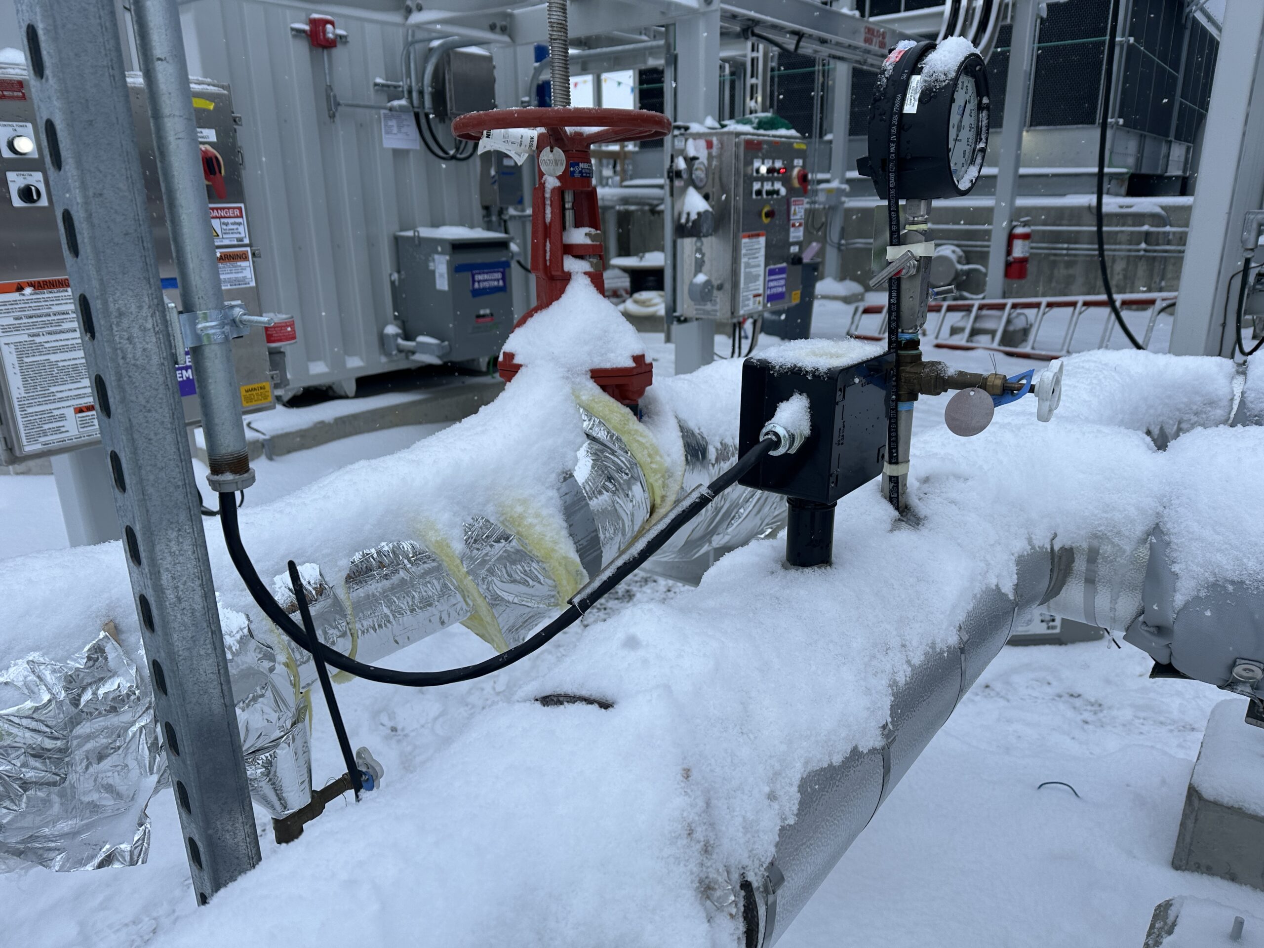 Hydrogen Refinery Pump Station in Niagara Falls, New York