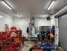 Fenced Enclosure Housing Pump Station and Companion Systems