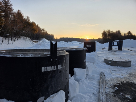 Romtec Utilities lift station getting ready for installation in Massachusetts