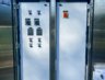 Control panel for a wastewater lift station retrofit on the Oregon Coast.