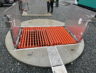 Safety hatch at the Village at 47th wastewater lift station in Tukwila, Washington