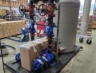 A sanitary wastewater pump skid designed, manufactured, and supplied by Romtec Utilities for TSMC in Phoenix, Arizona