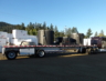 Component for the municipal wastewater lift station leave the Romtec Utilities yard.