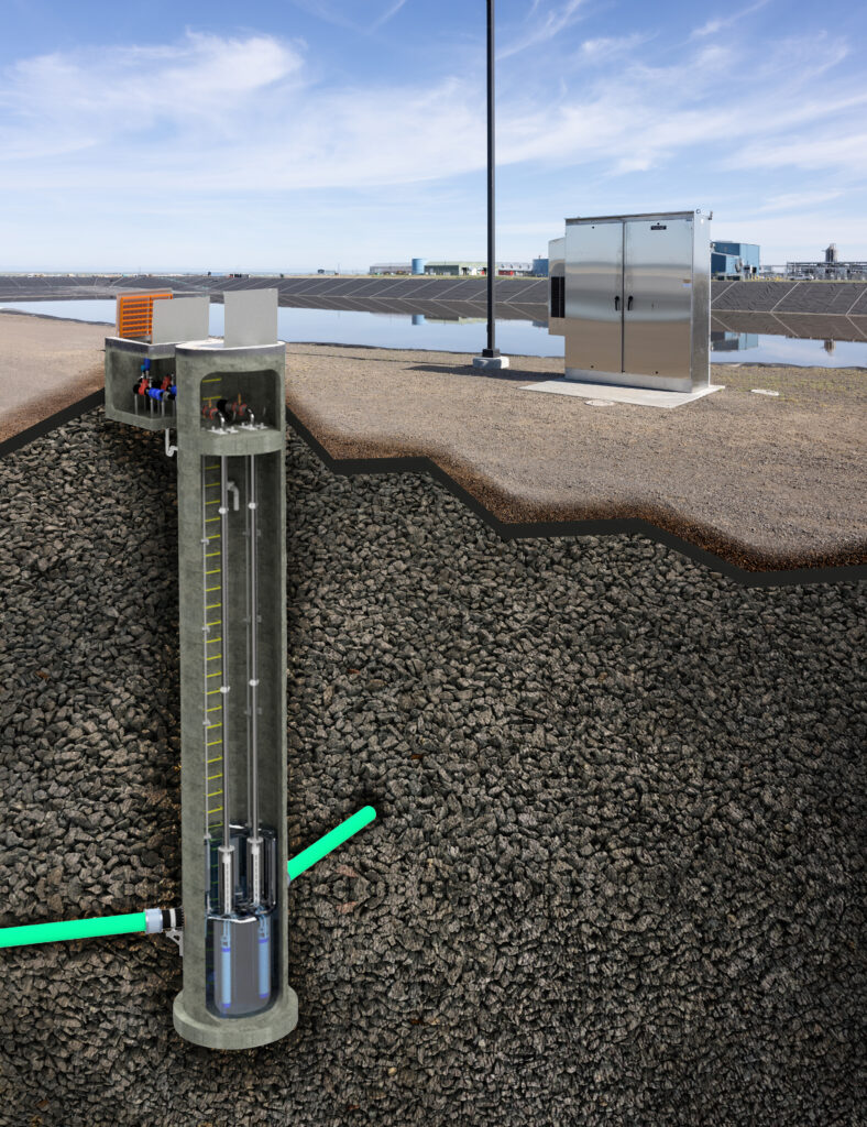 Cow Water, WA, WW Composite image of the PWRF cow water pump system