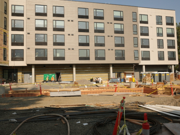 Installation of a Romtec Utilities development stormwater pump station in Gresham, Oregon