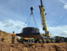 Installation of the manufacturing wastewater system in Spartanburg County, South Carolina